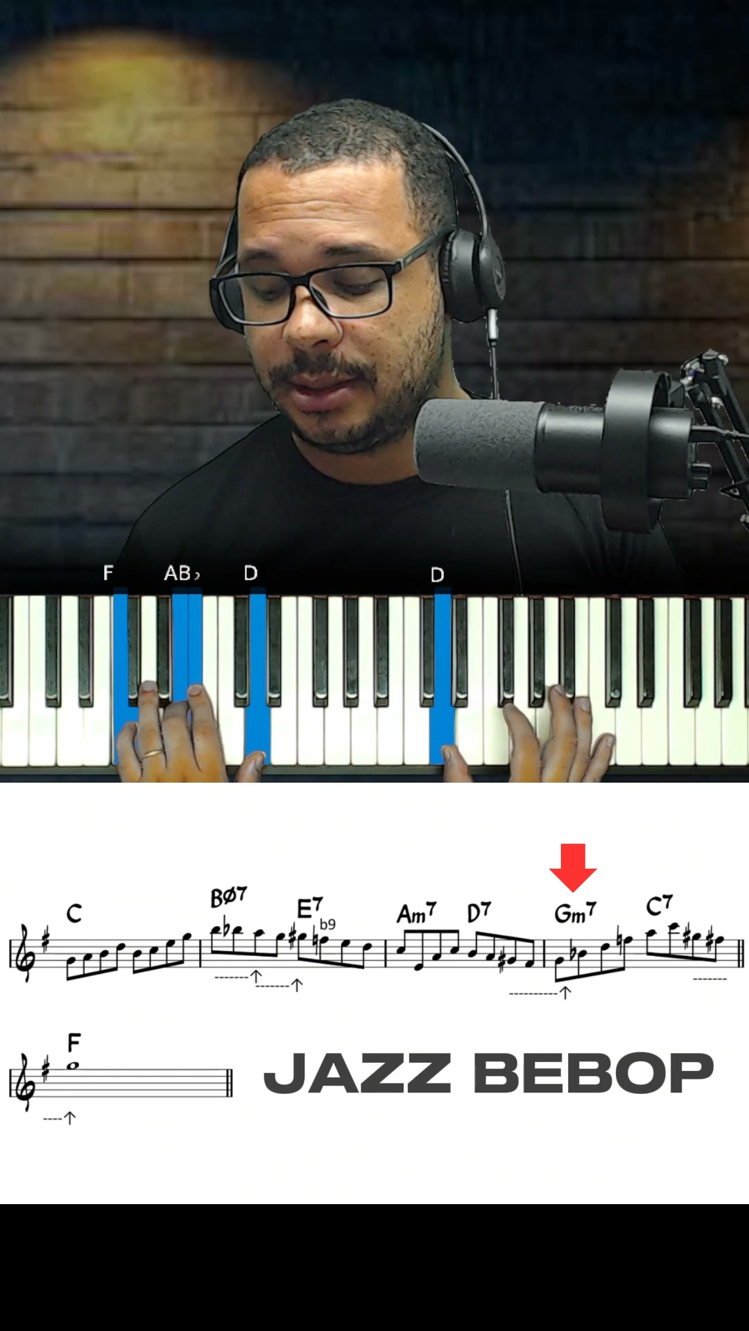 Anúncio de Lucas Mota - Tocando Jazz