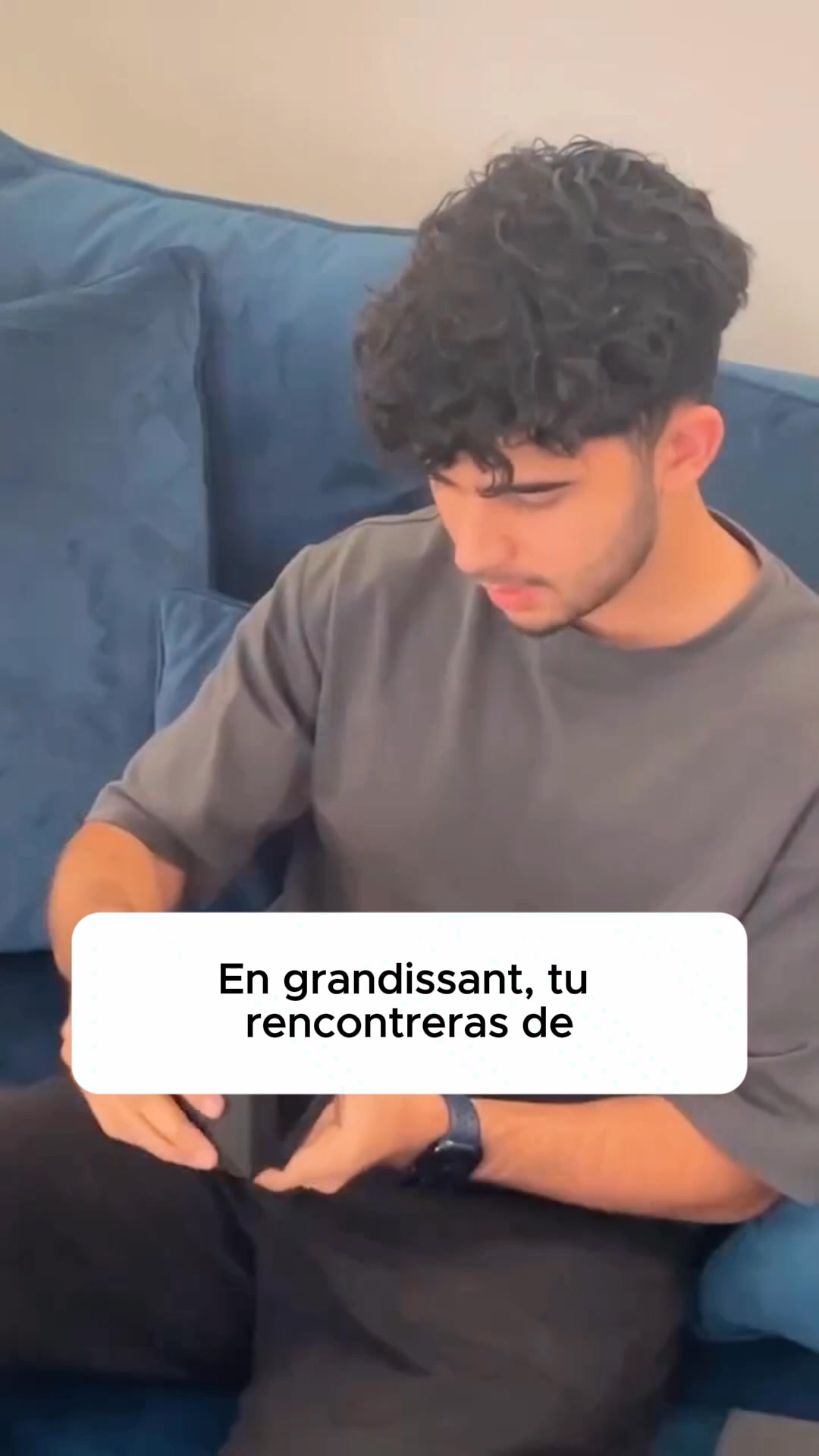 Cela a fait pleurer mon fils instantanément
