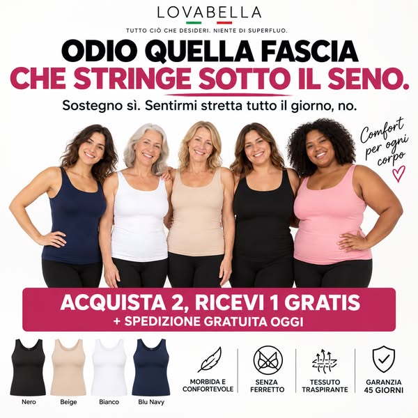 Mi dimentico persino di averla indossata