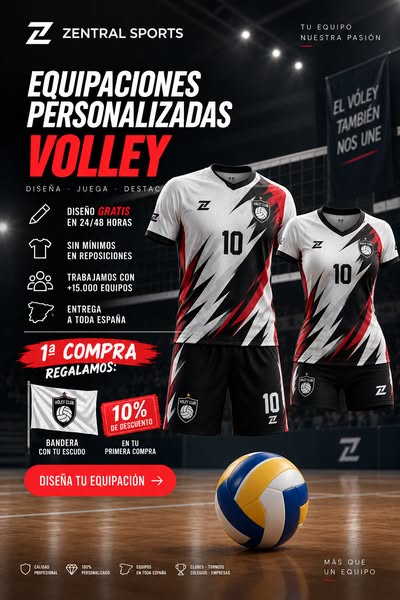 Crea la equipación de tu equipo