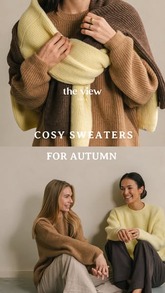 Cosy Sweaters for Autumn