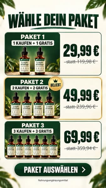 Geben Sie nicht Ihrem Lebensstil die Schuld – bringen Sie zuerst Ihr Lymphsystem wieder in Schwung.