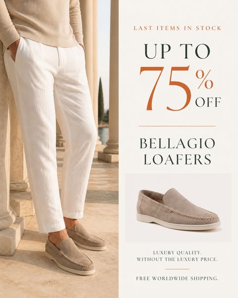 FINAL CALL — 75% OFF