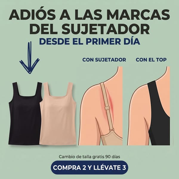 Adiós a las marcas del sujetador