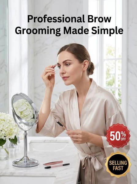High‑Precision Slanted Eyebrow Tweezers Set