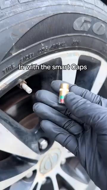 Car Tire Pressure Monitor Valve Stem Caps