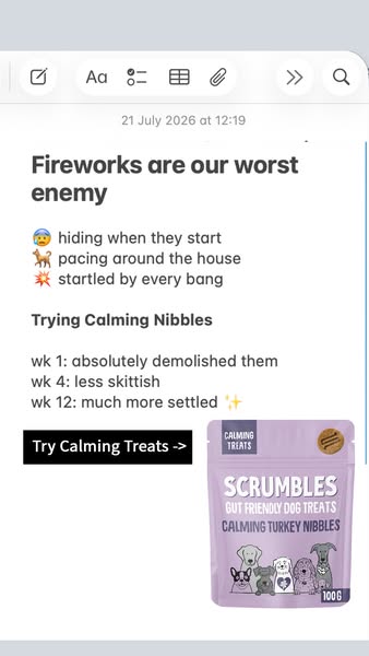 Calming Dental Treats