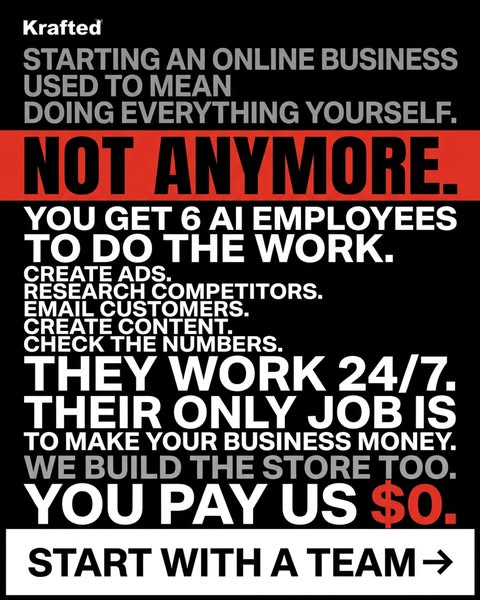 Get Your Free Store + 6 AI Employees