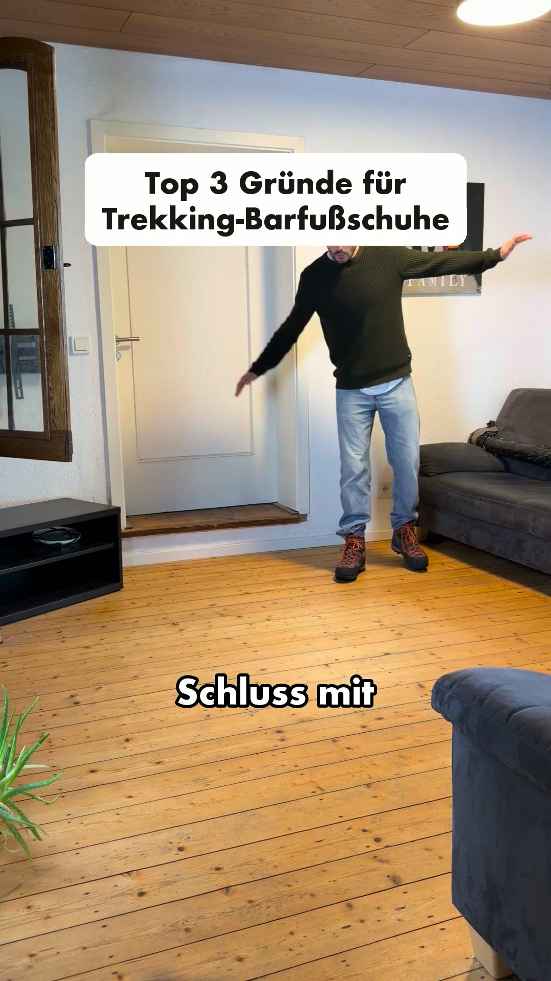 Der Trekkingschuh, der deinen Füßen endlich Freiheit lässt
