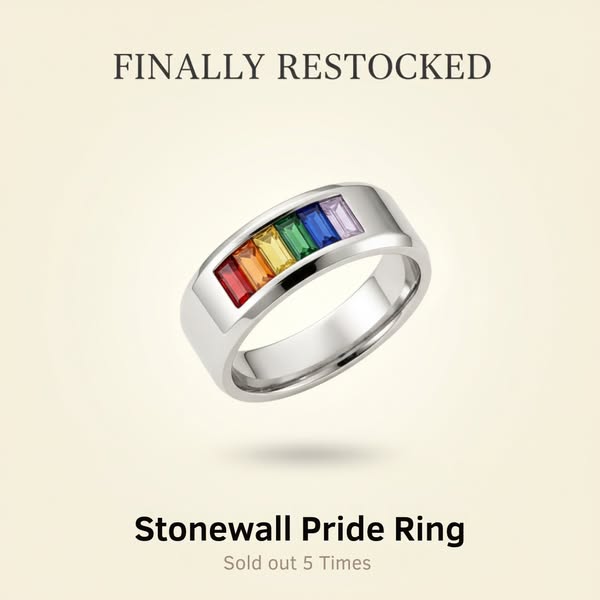 Stonewall Pride Ring