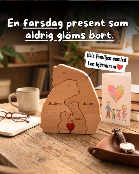 Behåll familjen nära hjärtat