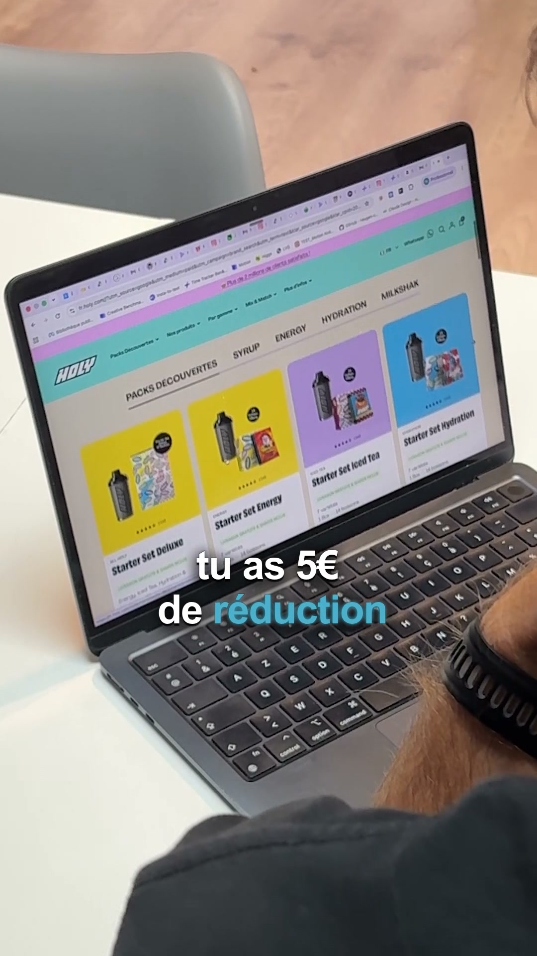 Obtiens 5 € de réduction avec le code « HOLY » !