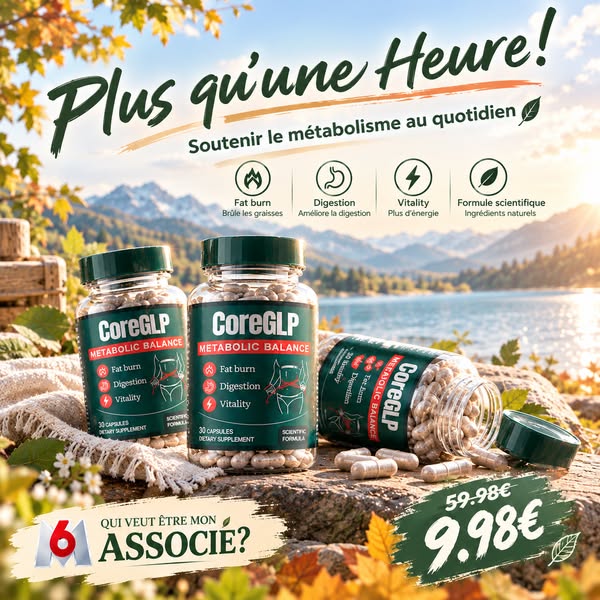1 gélule par jour. Sans régime strict. Sans complication.