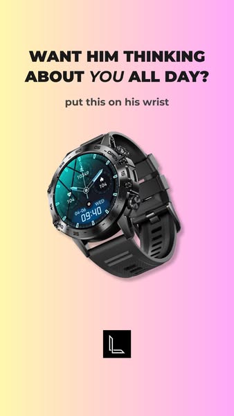 The Luxium Shield - The Best Smartwatch You Will Ever Own! Indestructible Design 30 Day Battery Life Compatible With All Smartphon