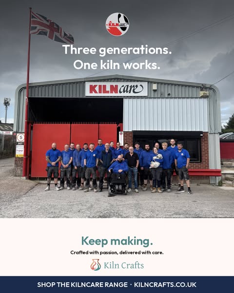 British-made kilns, built by hand