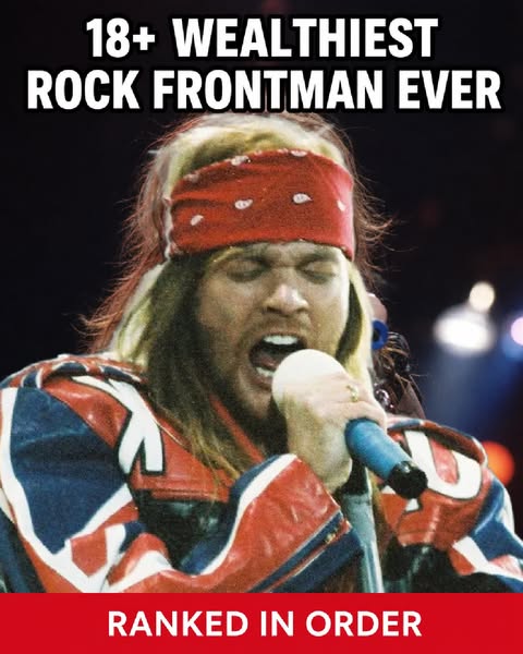 18+ Richest Hard Rock Stars Who Topped The List