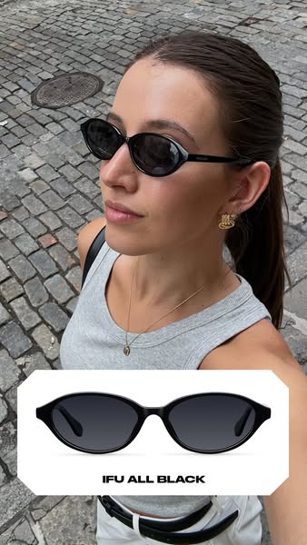 Meller | Ifu All Black - Sunglasses