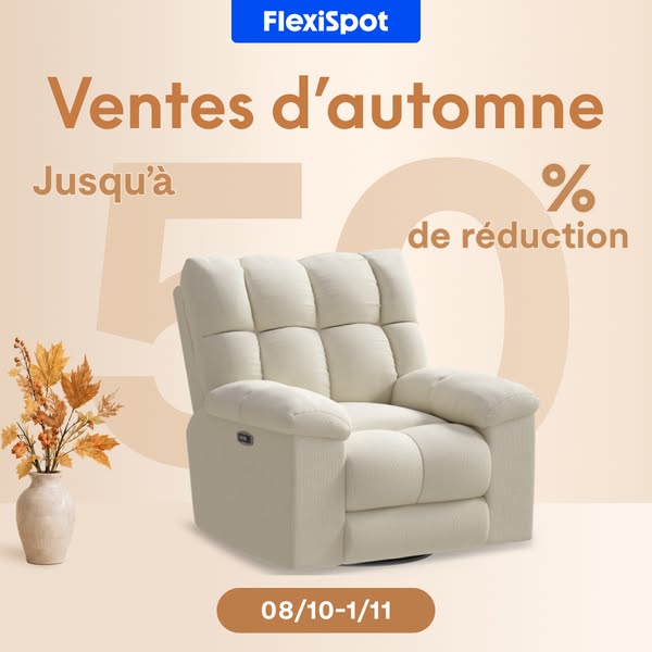 Fauteuils relax jusqu'à -50%