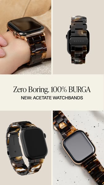 NEW: Stylish watch bands