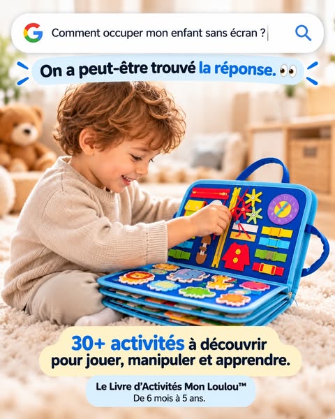 Il joue, découvre et grandit