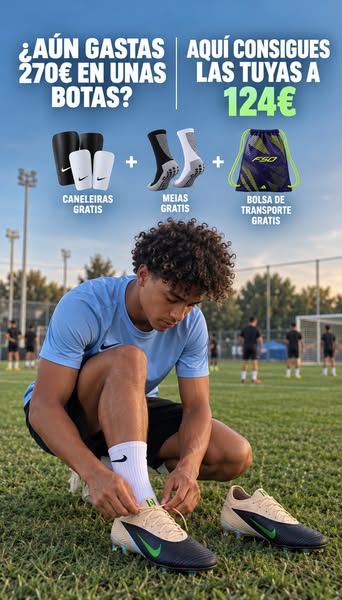 #1 TIENDA DE BOTAS DE FÚTBOL EN ESPAÑA