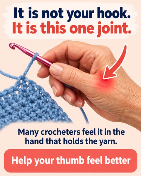 Crochet Again Without Thumb Pain!