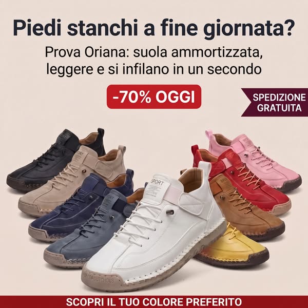 Oriana | Sneakers con Ammortizzazione