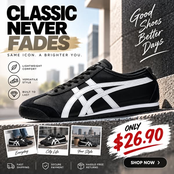 Authentic Mexico 66 at Outlet Prices