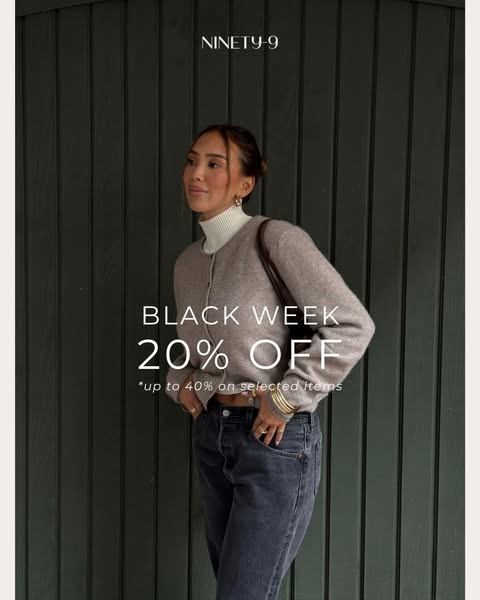 20% auf ALLES bei NINETY9