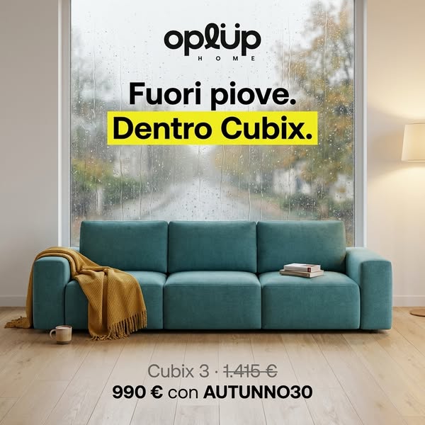 Il divano che sale le scale da solo