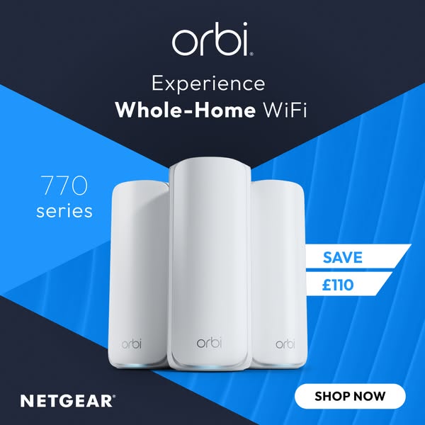 Save £110 on Orbi WiFi 7