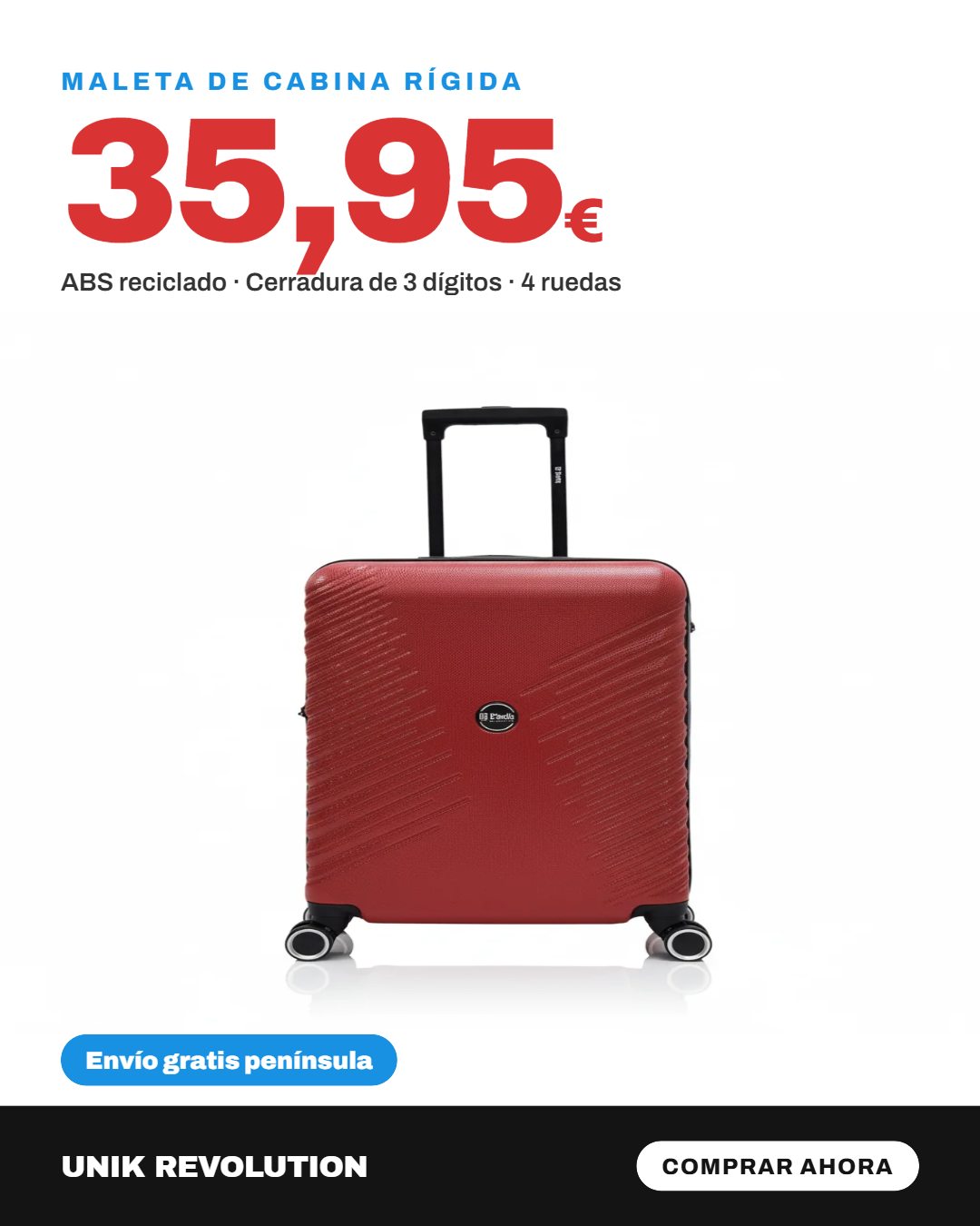 Maleta cabina Gaza · 35,95 €