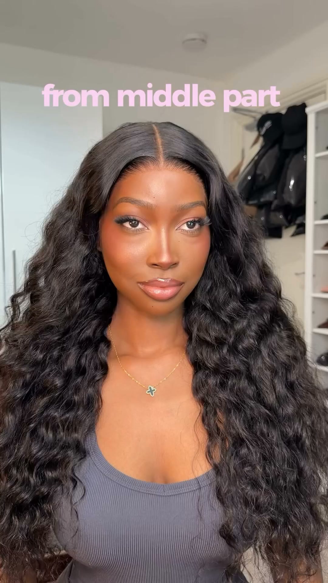 13x6 Full Lace water wave Wig