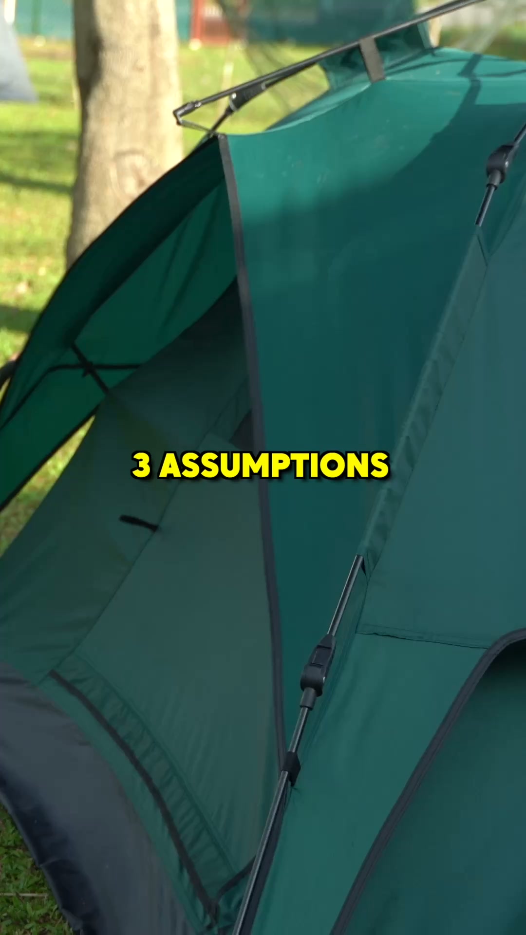 Amazing 3 Seconds Fast Setup Tent!