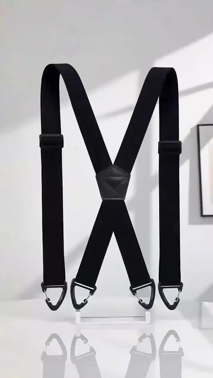 News - Men's 4-Clip Suspenders
