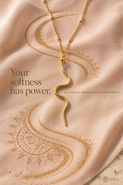 Feminine strength, worn close