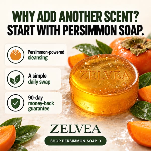 Try Zelvea Persimmon Soap