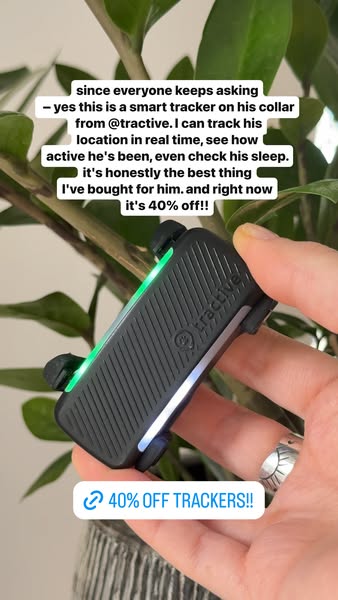 Finally! 40% off Smart Dog Trackers.