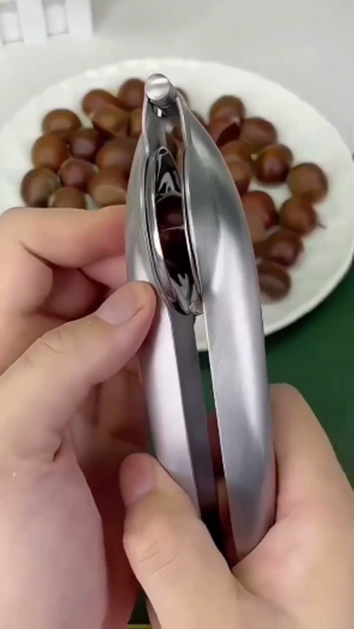 Abridor de castanhas em aço inoxidável