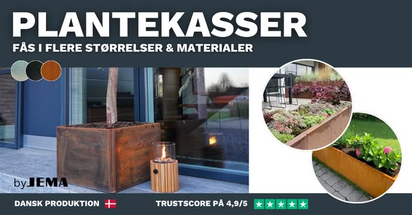 Plantekasser i god kvalitet fra byJEMA