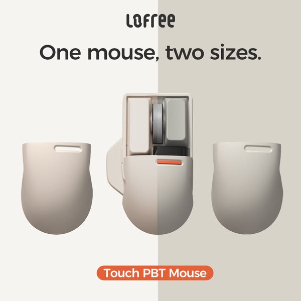 PBT Mouse: Same Design, Flexible Size