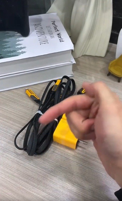 Just got these 2-pack 120W fast chargers and OMG they’re amazing! Dual USB-C ports, 4-in-1 fast charging & data cables, 1.5m flat braide