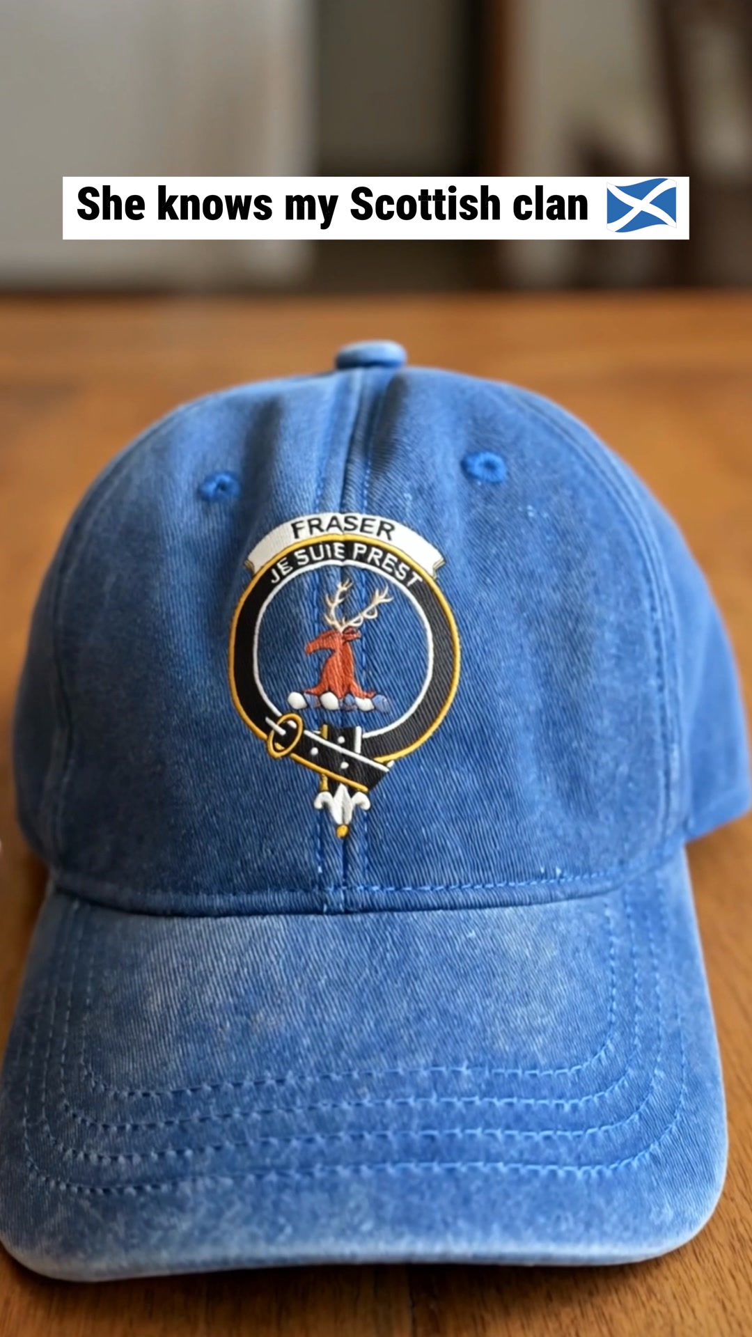 ScotsPrint’s Washed Classic Cap