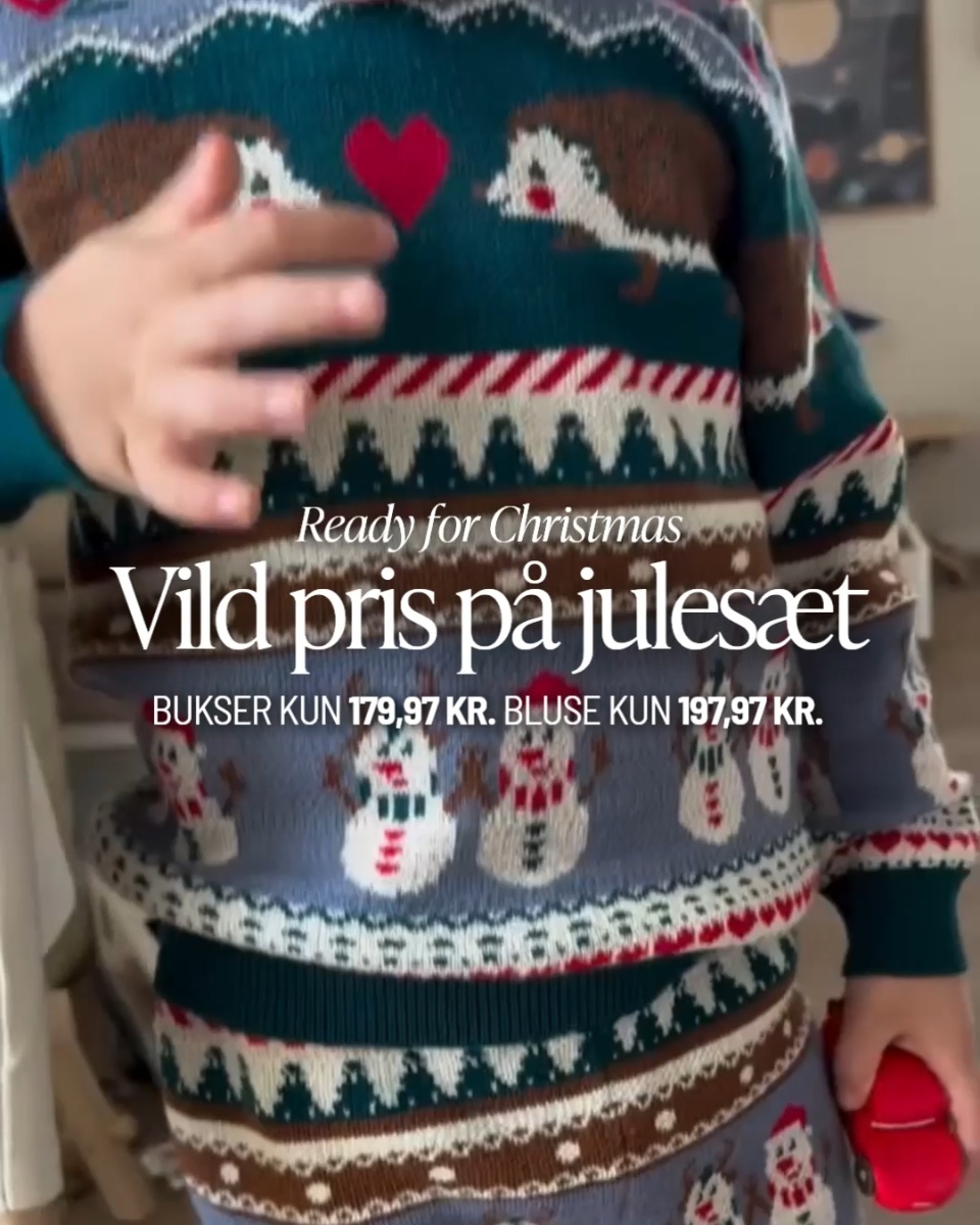 VILD PRIS på julesæt fra The New Siblings