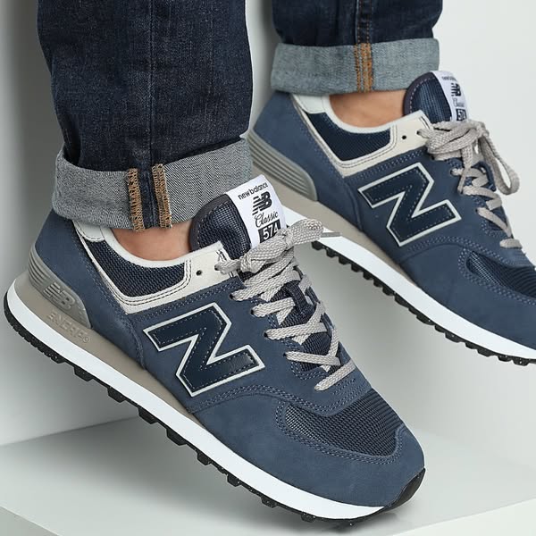 New Balance - Cobertores Classics 574 ML574EVN Navy