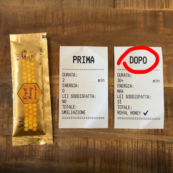 Erezioni e Vitalità con questo Miele