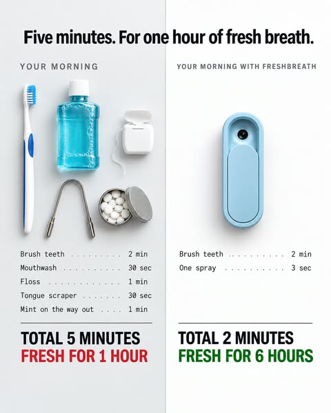 Two minutes beats five minutes.