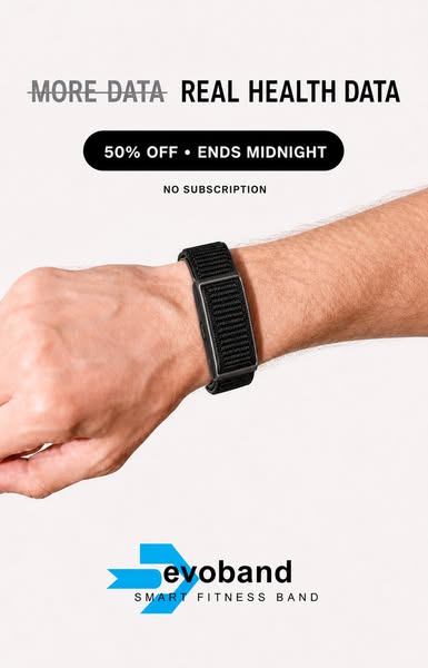 Evoband Health and Fitness Tracker