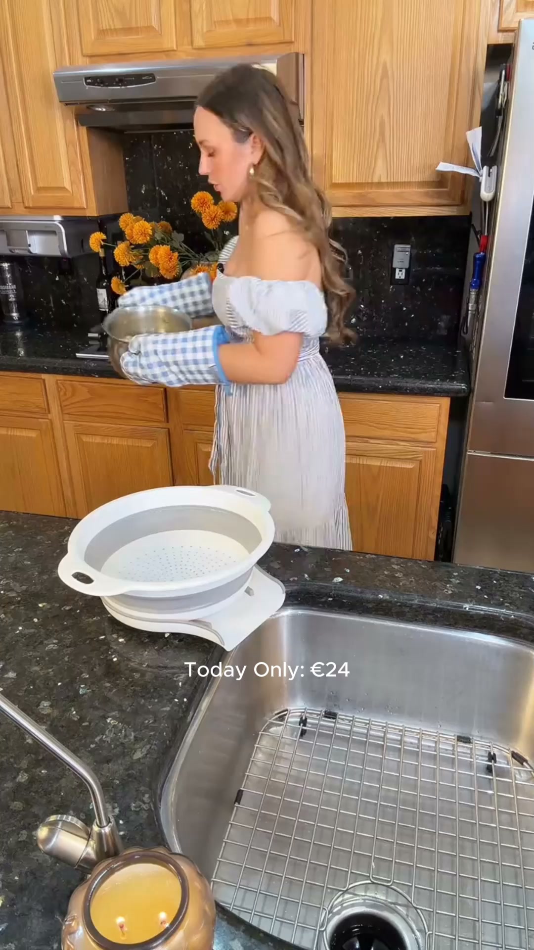 Three Colanders, Almost No Cupboard Space