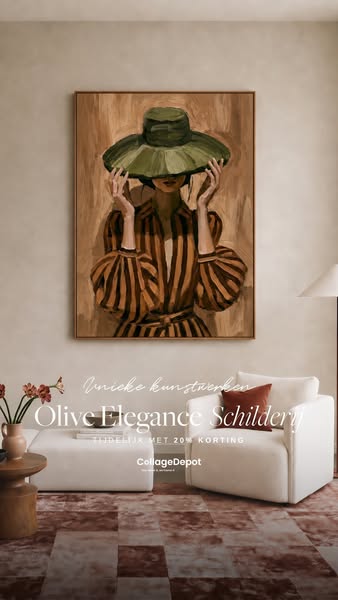 20% korting op alle kunstwerken!